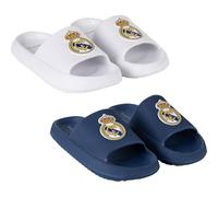 CERDÁ LIFE'S LITTLE MOMENTS Chanclas Playa EVA Real Madrid para Niños y Adultos, Calzado Oficial Ligero y Antideslizante | Sandalias Verano con Escudo del Club, Tallas Infantiles y Adultas