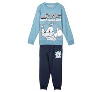 CERDÁ LIFE'S LITTLE MOMENTS Chandal Cotton Brushed Sonic Sudadera Unisex niños (Pack de 1)