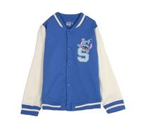 CERDÁ LIFE'S LITTLE MOMENTS | Chaqueta Stitch Cotton Brushed Baseball Stitch Unisex - Chaqueta Stitch Cálida y Suave 100% Algodón Rosa, Diseño Exclusivo de Disney