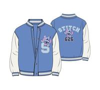 CERDÁ LIFE'S LITTLE MOMENTS | Chaqueta Stitch Cotton Brushed Baseball Stitch Unisex - Chaqueta Stitch Cálida y Suave 100% Algodón Rosa, Diseño Exclusivo de Disney