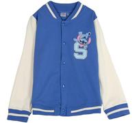 CERDÁ LIFE'S LITTLE MOMENTS | Chaqueta Stitch Cotton Brushed Baseball Stitch Unisex - Chaqueta Stitch Cálida y Suave 100% Algodón Rosa, Diseño Exclusivo de Disney