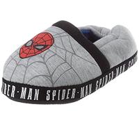 CERDÁ LIFE'S LITTLE MOMENTS, Chaussons Maison Garçon d'hiver Amusantes de Spiderman avec Intérieure Fourée et Semelle antidérapant, gris, 34/35 EU
