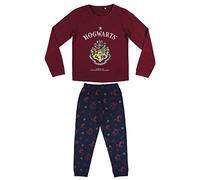 CERDÁ LIFE'S LITTLE MOMENTS Chico de Hogwarts el Colegio de Magia y Hechicería de Harry Potter-Pijama Familiar a Juego 100% Algodón-Licencia Oficial Warner Bros, Rojo, Regular para Niños