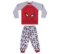 CERDÁ LIFE'S LITTLE MOMENTS Chico de Spiderman-Pijama de Invierno 100% Algodón-Licencia Oficial Marvel, Rojo, 5 años para Niños