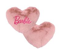 CERDÁ LIFE'S LITTLE MOMENTS - Cojín de Barbie con Forma de Corazón - Textura Aterciopelada - Color Rosa - Producto Original