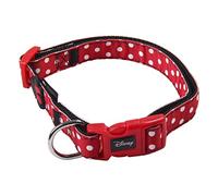 CERDÁ Collar para perro pequeño Minnie Mouse – Licencia Oficial Disney – XS Cranberry