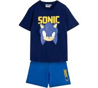 CERDÁ LIFE'S LITTLE MOMENTS cómodo y Divertido - Pijama Sonic Ideal para Descanso Juego, Blue, 10 años Unisex niños