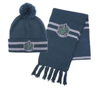 CERDÁ LIFE'S LITTLE MOMENTS 2 Piezas de Harry Potter-Conjunto Gorro y Bufanda de Invierno para Niño de Color Verde-Licencia Oficial, Talla única para Niños