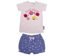 CERDÁ LIFE'S LITTLE MOMENTS Conjunto Dos Piezas Bebe Niña Baby Shark-Licencia Oficial Nickelodeon, Rosa, Estándar para Niñas