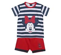 CERDÁ LIFE'S LITTLE MOMENTS - Conjunto verano para Niña de Minnie Mouse Fabricado en algodón 100% y Compuesto por Pantalón Corto y Camiseta de manga Corta | Licencia Oficial Disney