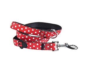 CERDÁ LIFE'S LITTLE MOMENTS Correa Perro Pequeño de Naylon de 1,2 Metros - Licencia Oficial Disney Minnie Mouse, Cranberry (2800000233)