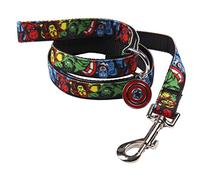 CERDÁ LIFE'S LITTLE MOMENTS Correa Perro Pequeño de Naylon de 1 Metro, Licencia Oficial de Marvel Studios, Cranberry, M