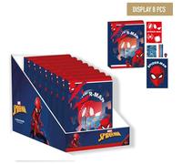 CERDÁ LIFE'S LITTLE MOMENTS Cuaderno Set Spiderman - Set Escolar con Cuaderno y Accesorios de superhéroe, Ideal para niños y Fans del Universo Marvel