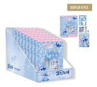 Cuaderno Set Stitch - Set Escolar con Cuaderno y Accesorios de Personaje Animado, Ideal para Fans de Disney y papelería Kawaii