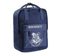 CERDÁ LIFE'S LITTLE MOMENTS Cuadrada Tipo Casual de Harry Potter-Licencia Oficial Warner Bros para Mujer, Azul, Grande-Mochila con el tamaño Ideal para Que lleves Todo ordenado