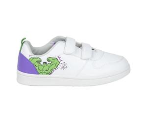 CERDÁ LIFE'S LITTLE MOMENTS | Deportiva Hulk para Niños con Suela de PVC Antideslizante - Deportiva Hulk Diseño Exclusivo de Avengers Hulk Color Blanco - Calzado Infantil Marvel