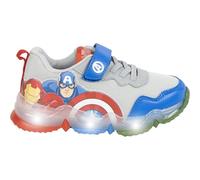 CERDÁ LIFE'S LITTLE MOMENTS Deportiva Niños con Luces LED Interactivas Avengers Suela TPR, Zapatillas, Rosa y Azul, 27 EU