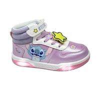 CERDÁ Life'S Little Moments Deportiva Suela PVC Luces Stitch niñas Calzado Infantil Oficial, cómodo, Resistente, Zapatillas Unisex, 30 EU
