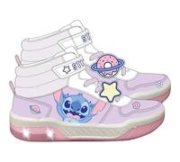 CERDÁ Life'S Little Moments Deportiva Suela PVC Luces Stitch niñas Calzado Infantil Oficial, cómodo, Resistente, Zapatillas Unisex, 27 EU