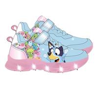 CERDÁ Life'S Little Moments Deportiva Suela TPR Luces Bluey niñas Calzado Infantil Oficial, cómodo, Resistente, Zapatillas Unisex, 28 EU