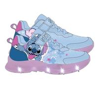 CERDÁ Life'S Little Moments Deportiva Suela TPR Luces Stitch niñas Calzado Infantil Oficial, cómodo, Resistente, Zapatillas Unisex, 31 EU
