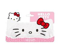 CERDÁ LIFE'S LITTLE MOMENTS | Diadema de Maquillaje Hello Kitty - Suave y Ajustable | Ideal para Limpieza Facial, Maquillaje y Spa