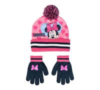 CERDÁ LIFE'S LITTLE MOMENTS Diseño Divertido y Único-Gorro y Guantes Minnie Conjunto de 2 Piezas, Multicolor, One Size para Niños
