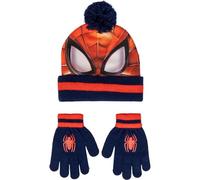 CERDÁ LIFE'S LITTLE MOMENTS Diseño Divertido y Único-Gorro y Guantes Spiderman Conjunto de 2 Piezas, Multicolor, One Size para Niños