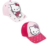 CERDÁ LIFE'S LITTLE MOMENTS diseño Exclusivo y Licencia Oficial - Gorra Hello Kitty cómoda para Uso Diario, Pink, Talla única Unisex niños