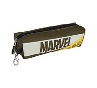 CERDÁ LIFE'S LITTLE MOMENTS - Estuche Escolar de Niño de Marvel Portatodo con Apertura de Cremallera - Licencia Oficial Marvel, Verde Oscuro, 2100003904