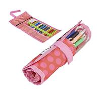 CERDÁ LIFE'S LITTLE MOMENTS - Estuche Escolar EnrollableNiña de Minnie Mouse | Incluye Lapices de Colores, Rotuladores, Goma y Sacapuntas para Preescolar y Primaria - Licencia Oficial Disney
