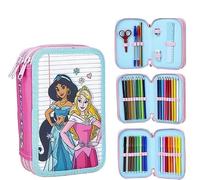 CERDÁ LIFE'S LITTLE MOMENTS- Estuche Escolar Infantil de Princesas Disney, Multicolor (2700000577)