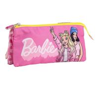 CERDÁ LIFE'S LITTLE MOMENTS Estuche portatodo de Barbie, Estuche Escolar Grande, Resistente y Multifuncional para niños y niñas de Barbie