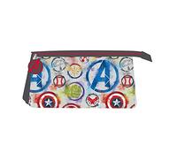 CERDÁ LIFE'S LITTLE MOMENTS - Estuche Triple Escolar de Avangers - Licencia Oficial de Marvel Studios, Multicolor, Infantil (CRD-2100003012)