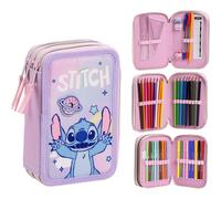 CERDÁ LIFE'S LITTLE MOMENTS Giotto Stitch Pencil Case with Accessories with Mark