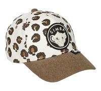 CERDÁ LIFE'S LITTLE MOMENTS Gorra con Visera de El Rey León - Color Marrón - Medida de 57 cm - Elaborada con Algodón y Poliéster - Estampado de Simba - Producto Original