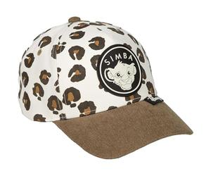 CERDÁ LIFE'S LITTLE MOMENTS Gorra con Visera de El Rey León - Color Marrón - Medida de 57 cm - Elaborada con Algodón y Poliéster - Estampado de Simba - Producto Original