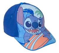 CERDÁ LIFE'S LITTLE MOMENTS Gorra Infantil con Visera de Stitch - Color Azul - Medida de 53 cm - Elaborada con 65% Algodón y 35% Poliéster - Estampado de Stitch - Producto Original Diseñado en España