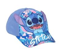 CERDÁ LIFE'S LITTLE MOMENTS Gorra Infantil de Stitch, Azul, Talla única Unisex niños