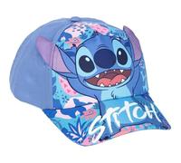 CERDÁ LIFE'S LITTLE MOMENTS Gorra Infantil de Stitch, Azul, Talla única Unisex niños