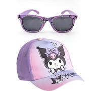 CERDÁ LIFE'S LITTLE MOMENTS Gorra y Gafas de Sol Hello Kitty Set Infantil Original para Niñ@s Unisex - Gorra y Gafas Hello Kitty Accesorios Verano Gafas Protección UV y Gorra Ajustable