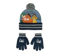 CERDÁ LIFE'S LITTLE MOMENTS Diseño Divertido y Único-Gorro y Guantes Lion King Conjunto de 2 Piezas, Multicolor, One Size para Niños