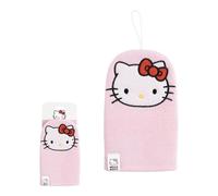CERDÁ LIFE'S LITTLE MOMENTS | Guante de Baño Hello Kitty - Suave y Exfoliante | Cuidado Divertido para la Piel