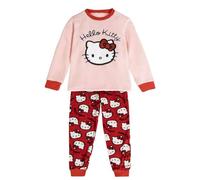 CERDÁ Life'S Little Moments Hello Kitty cómoda y Suave diseño Original / Pijama Transpirable y Duradero Juego, 6 años (2 Piezas) Unisex niños