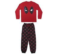 CERDÁ LIFE'S LITTLE MOMENTS Hombre Deadpool-Pijama de Invierno 100% Algodón-Licencia Oficial Marvel