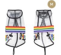 CERDÁ LIFE'S LITTLE MOMENTS - Impermeable ajustable para Perro Disney Pride Black - Licencia Oficial, Diseño único, Resistente al agua y Premium - Talla M