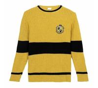 CERDÁ LIFE'S LITTLE MOMENTS Jersey de Punto de Hombre y Mujer de Harry Potter con Cuello Redondo y Manga Larga Estilo Tricot-Licencia Oficial, Amarillo, S Unisex Adulto