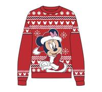 CERDÁ LIFE'S LITTLE MOMENTS | Jersey de Punto Navideño Minnie Suéter Navidad Disney - Jersey Navidad Disney Diseño Festivo de Minnie Mouse