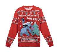CERDÁ LIFE'S LITTLE MOMENTS | Jersey de Punto Navideño Stitch Suéter Navidad - Jersey Navidad Disney Diseño Festivo de Stitch