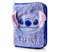 CERDÁ Life'S Little Moments Lilo & Stitch - Estuche Infantil con 2 Compartimentos con Cremallera Rellenos de papelería para Escuela, Arte y Viajes